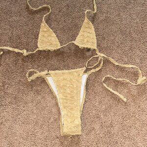 SHEIN NWT TAN BIKINI